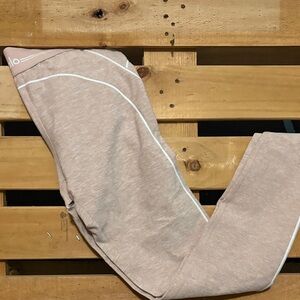 ALO Yoga heathered pink